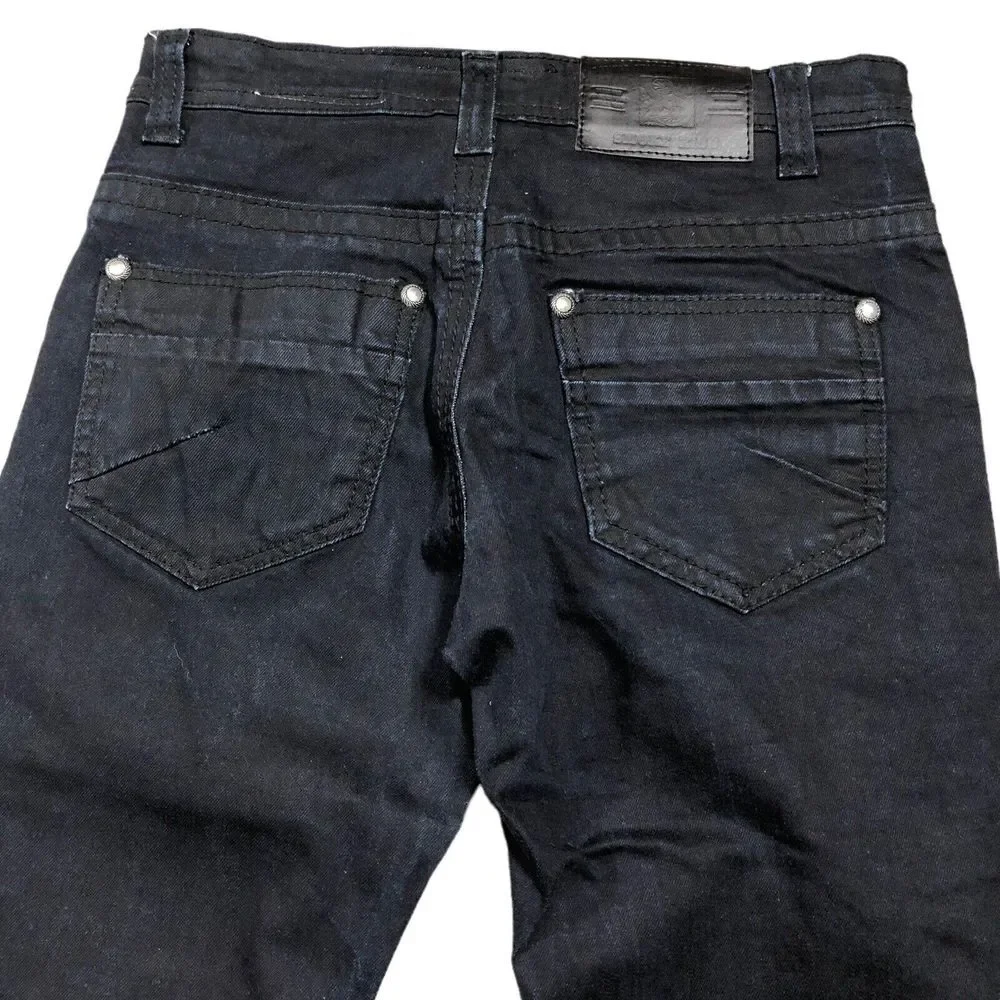 Smoke Rise Mens 30x30 Stretch Jeans Dark Blue‎ Tar Color (32x32 Tag)